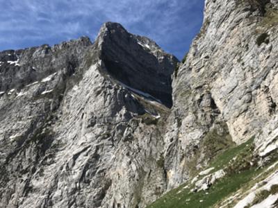 Forcella bassa sotto il Teverone