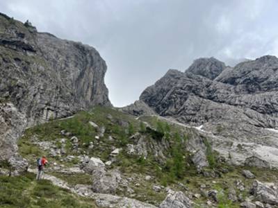 Ciadin de Senons verso forcella del Pedole