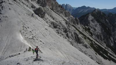 da forcella Spe la salita a cima Spe sembra semplice