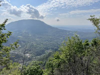 vista su Pradis e monte Pala