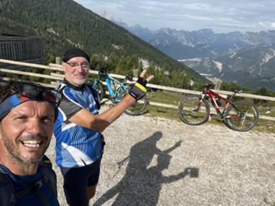 arrivo a rifugio Pradùt