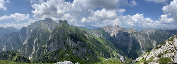 vista Ovest da cima Leadicia