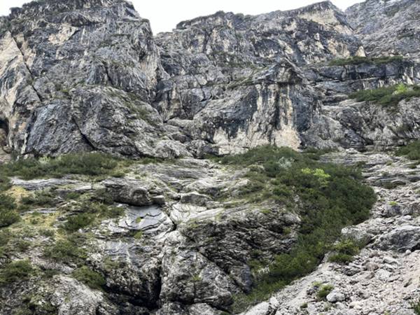 rocce di parte alta Tamais