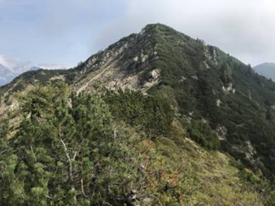 forcella Serodinas e cima Serodina sullo sfondo