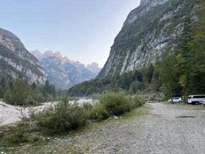 Partenza da Pian Fontana