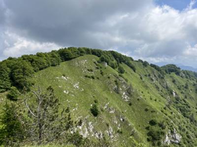 cresta e cima Taiet