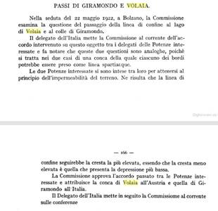 revisione confine italoaustriaco 1922