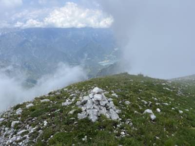 lago di Barcis da cima Caulana