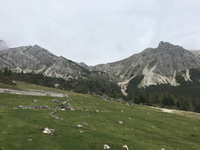 vecchie stalle della casera Pramaggiore