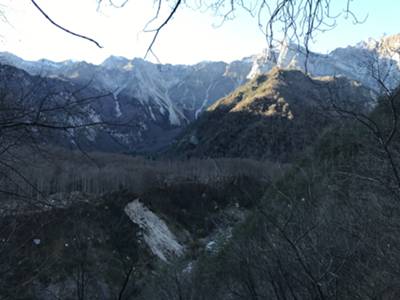 vista sulle cime verso monte Messer