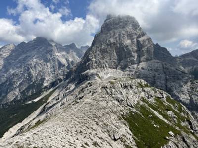 Duranno e Cima dei Preti visti dalla Spalla