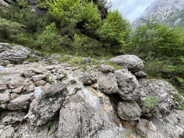 attraversamento basso del torrente Tamais