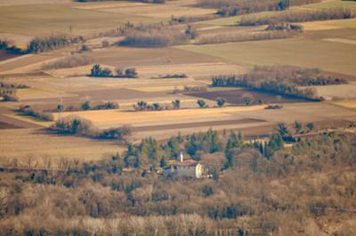 Santuario della Madonna di Strada di Fanna da altana valle dei venti