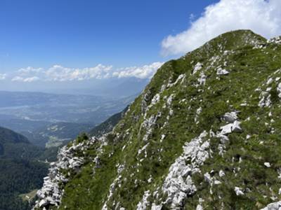 val Salatis: in basso a sinistra stalla Campitello