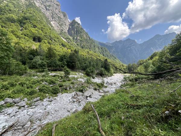 Lo spiazzo di Plan de Marmin