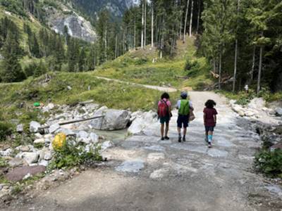 arrivo a intersezione con torrente Bordaglia