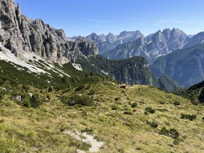 oltre il Gervasutti verso forcella Spe