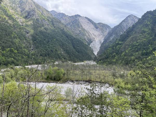 monte Piombada e sua frana