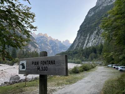 Partenza da Pian Fontana