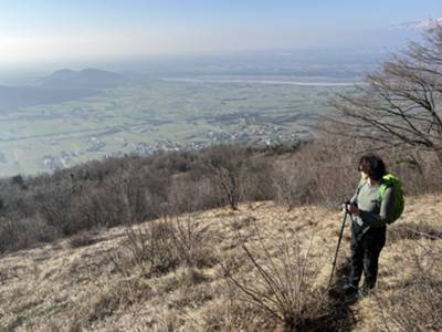 via diretta su salita pendente e panoramica