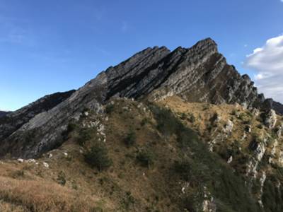 creste di San Gualberto: cima Merle da On