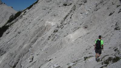 passaggio lunare verso forcella Spe