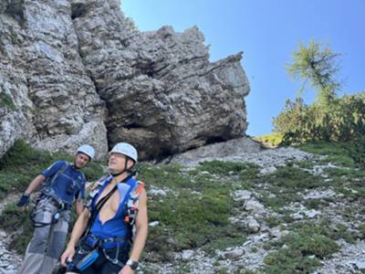 scendiamo da forcella Pagnac de Entro