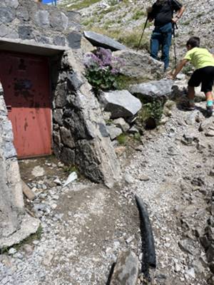 comodo punto acqua prima del rifugio 