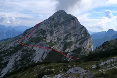 	via di salita al monte Colòn