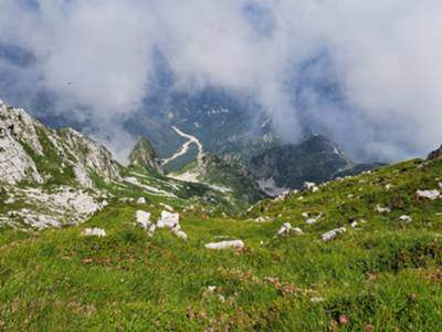 vista su val Pentina