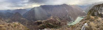 vista panoramica dalla cima