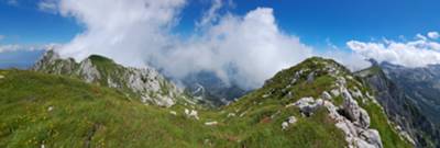 vista panoramica su val Pentina