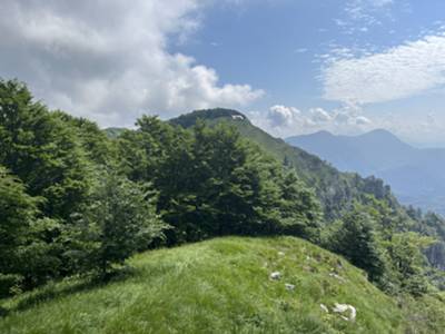 cresta del monte Rossa 