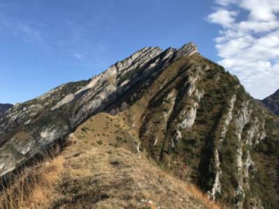 creste di San Gualberto: cima Merle da On