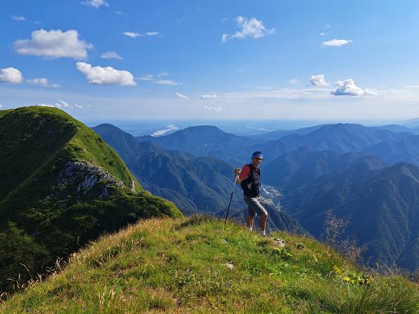 val d'Arzino dall'anticima del Piombada 