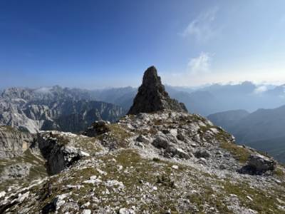 sperone sul versante Est della forcella Val del Drap