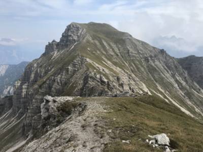 monte Rua dalla omonima forcella