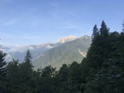 il Pramaggiore da val Libertan