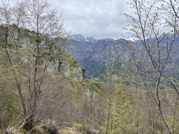 vista su lago di Selva