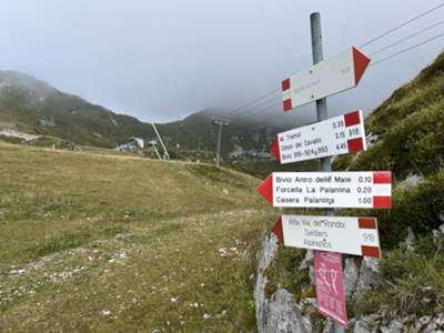 arrivo in Val dei Sass