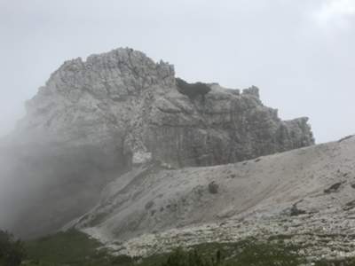 forcella tra cima dei Frassins e cima delle Monache