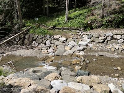 primo attraversamento di torrente Agozza