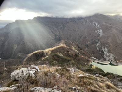 vista panoramica dalla cima 