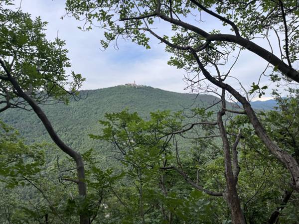 compare il monte Santo