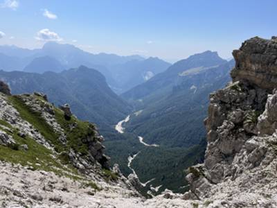 vista sulla val Zemola