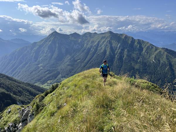 monte Verzegnis dall'anticima