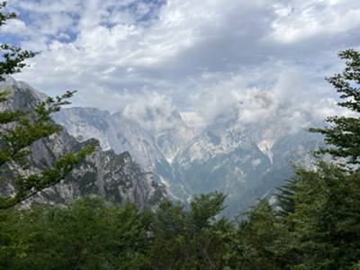 vista su val Chialedina