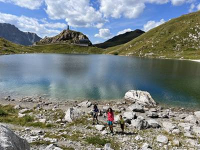 il lago Volaia