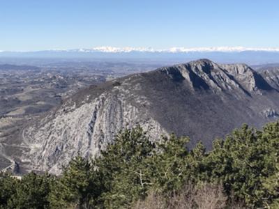 Vista Ovest: monte Sabotino