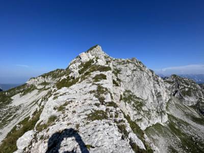 alcuni brevi passaggi in cresta